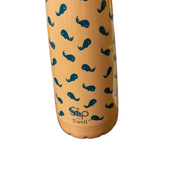 Sip by S'well Whale Watch Peach Insulated 15 oz. Water Bottle Stainless Steel - Picture 4 of 13